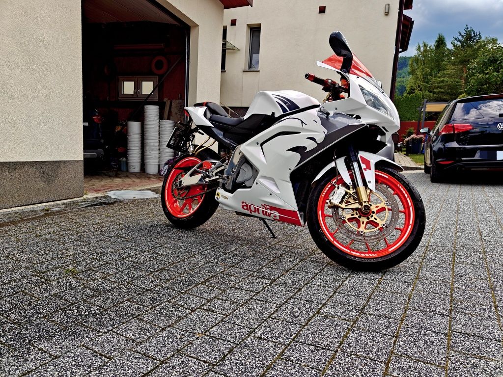Aprilia RS125 odblokowana kat. B A1