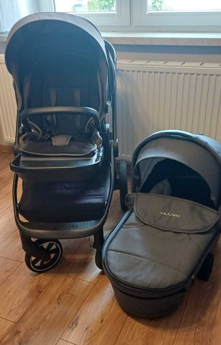 Wózek Muuvo Quick 3.0 2w1 - gondola + spacerówka + dodatki