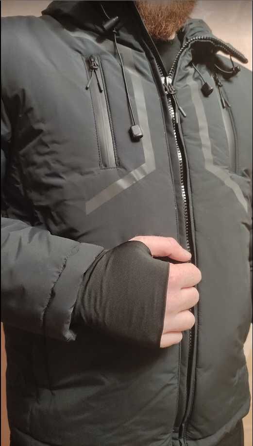Зимова куртка Staff kub black XL