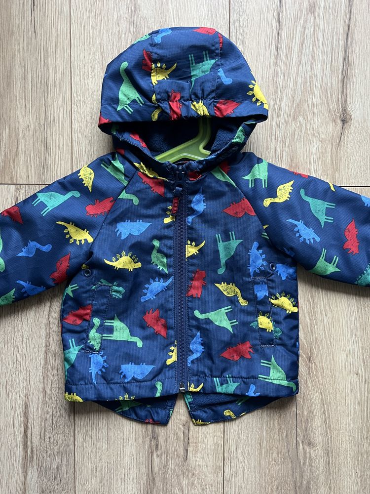 Mothercare super kurtka wiosenna chłopięca w dinozaury 62 cm!