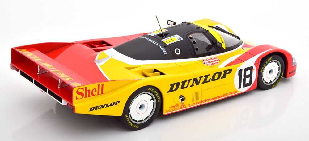 Model 1:18 Norev Porsche 962C #18 24h LeMans 1988
