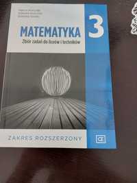 Matematyka 3. Zbiór zadań dla liceum i technikum. Zakres