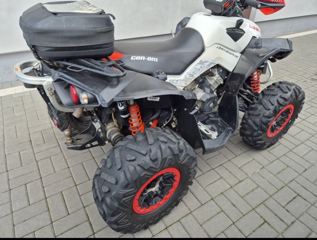 Can Am renegade 100% oryginał + pług, zarejestrowany