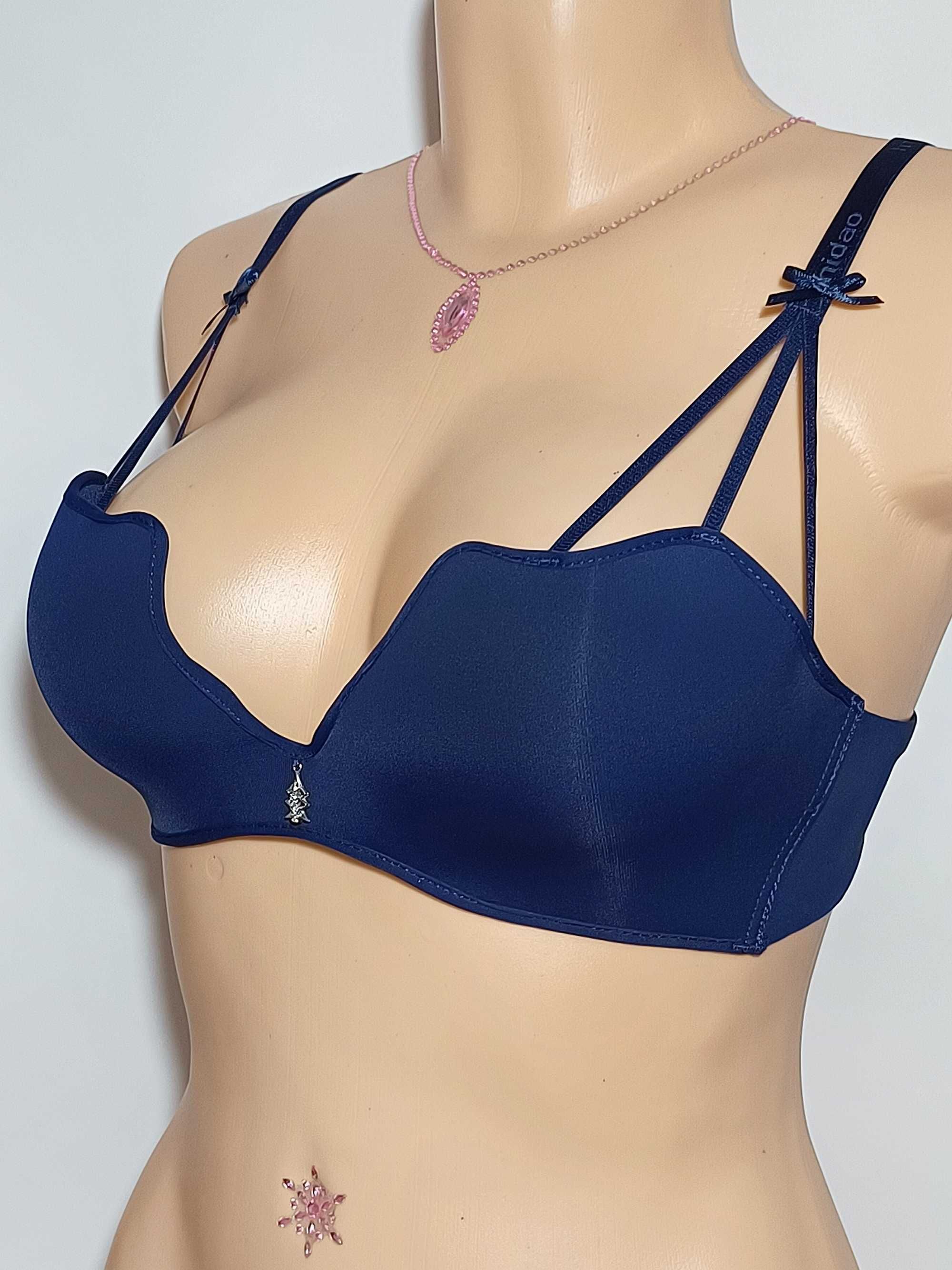 Intimidao bardotka bez fiszbin push up straps Stanik 80B