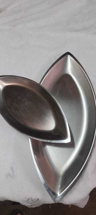 Conjunto de duas travessas Inox