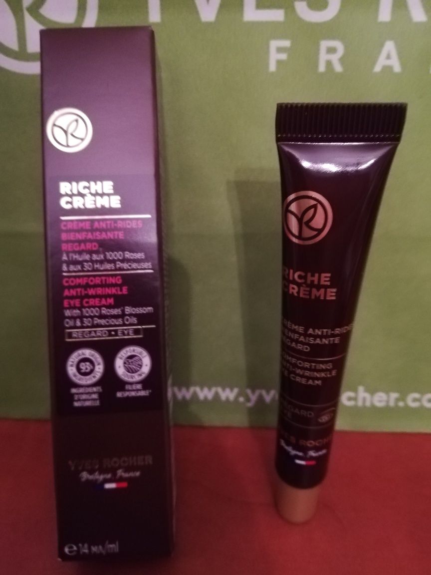 Krem przeciwzmarszczkowy pod oczy Riche Creme - Yves Rocher