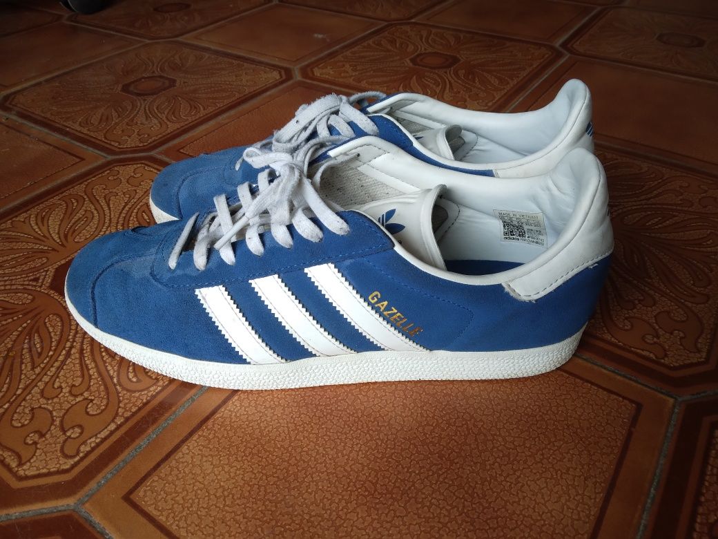 Ténis adidas CAZELLE azul n42