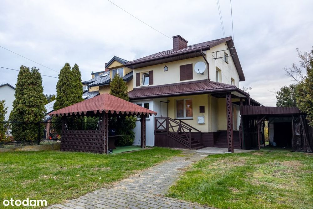 Bliźniak z dobrym dojazdem do Warszawy + poddasze