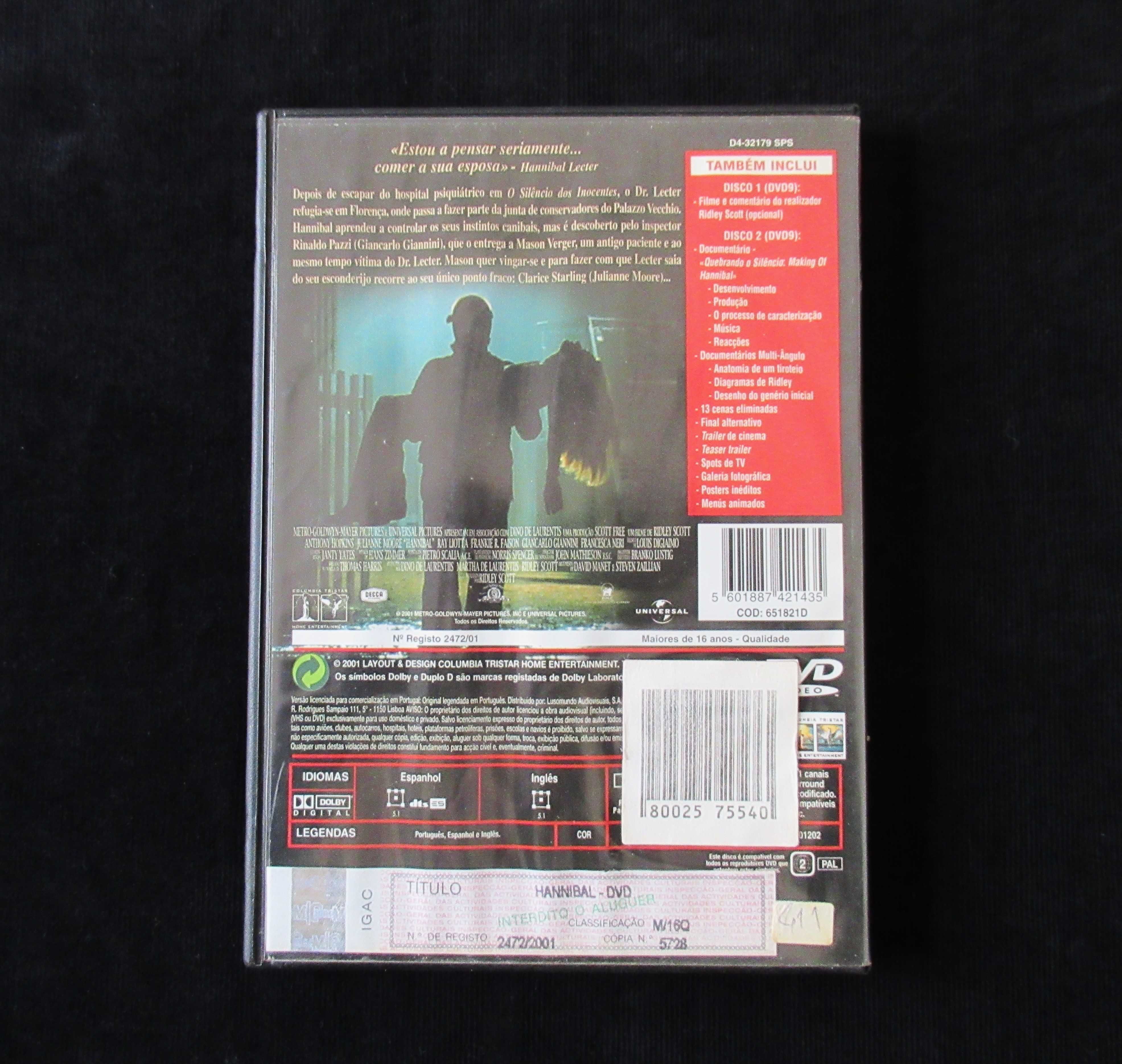 Hannibal - DVD (Ref. 9)