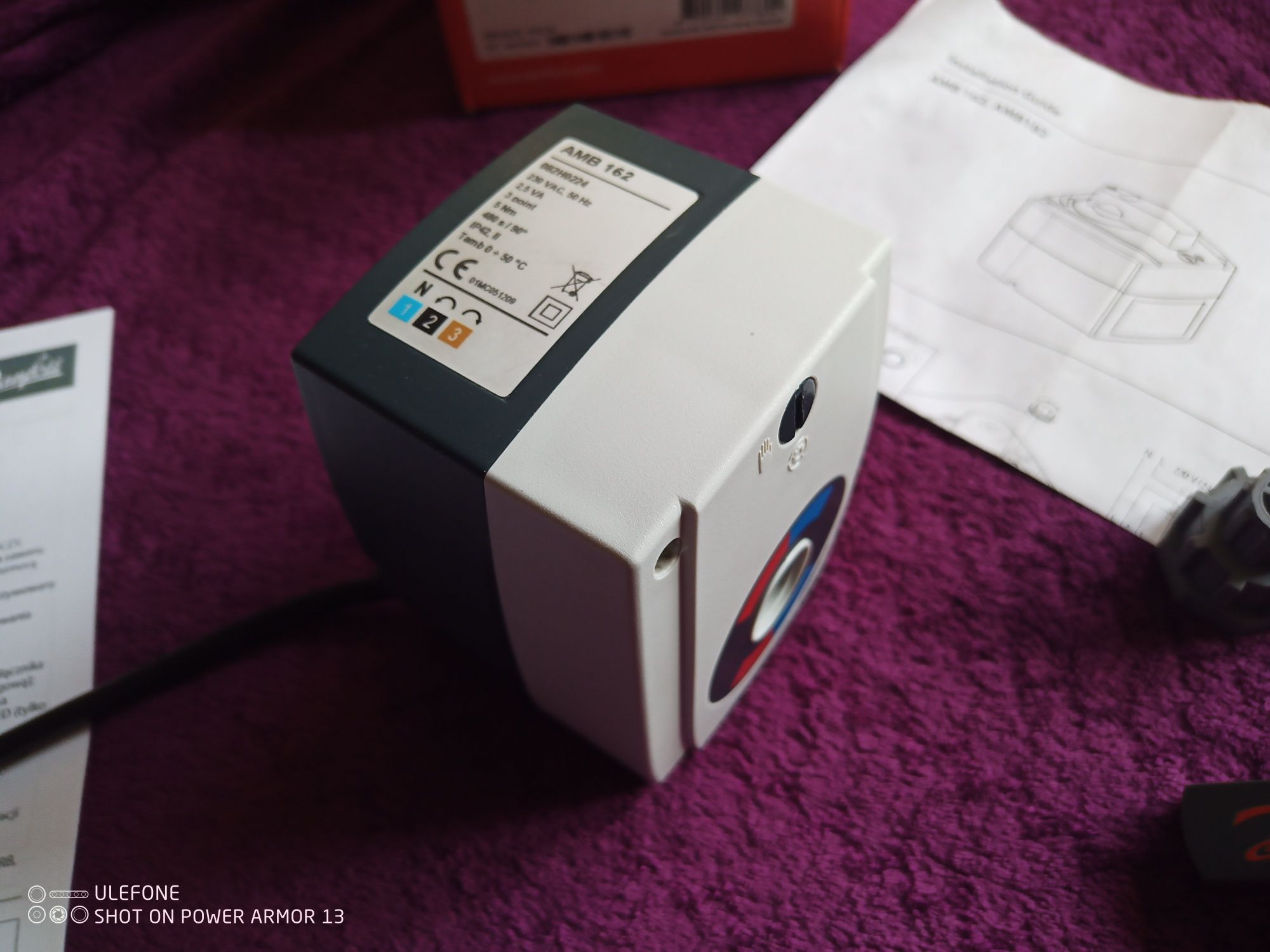 Siłownik Danfoss 082H0224 - AMB 162