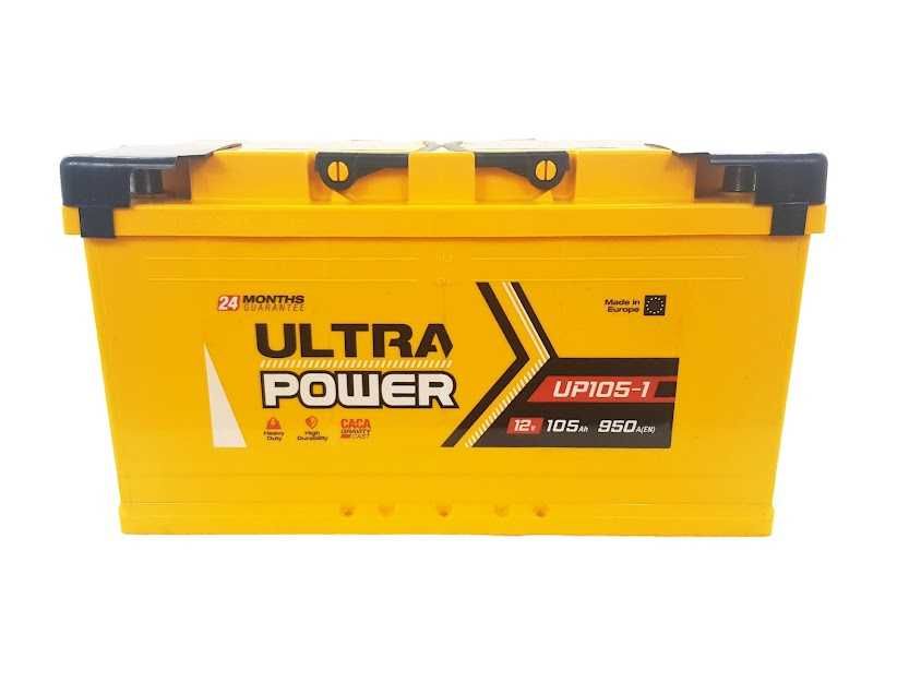 Akumulator Ultra Power 12V 105Ah 950A Ukraiński