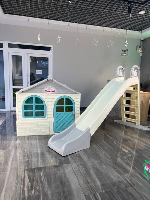 ЗНИЖКА‼️Дитячий майданчик «Долоні»!Гірка. Пісочниця. Будиночок. Хатка