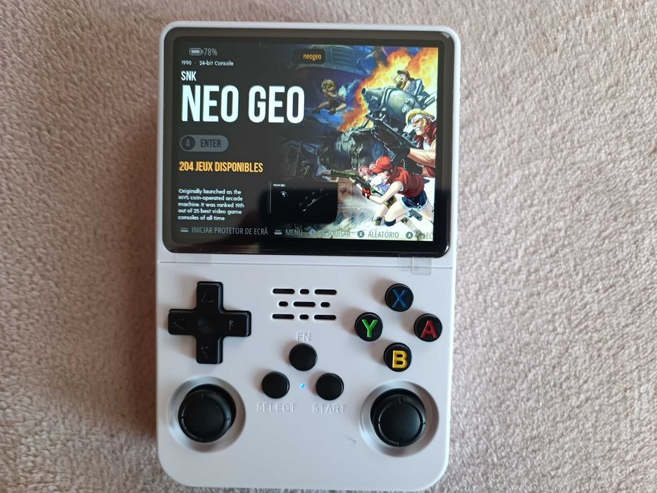 Consola portátil R36S cheia de jogos