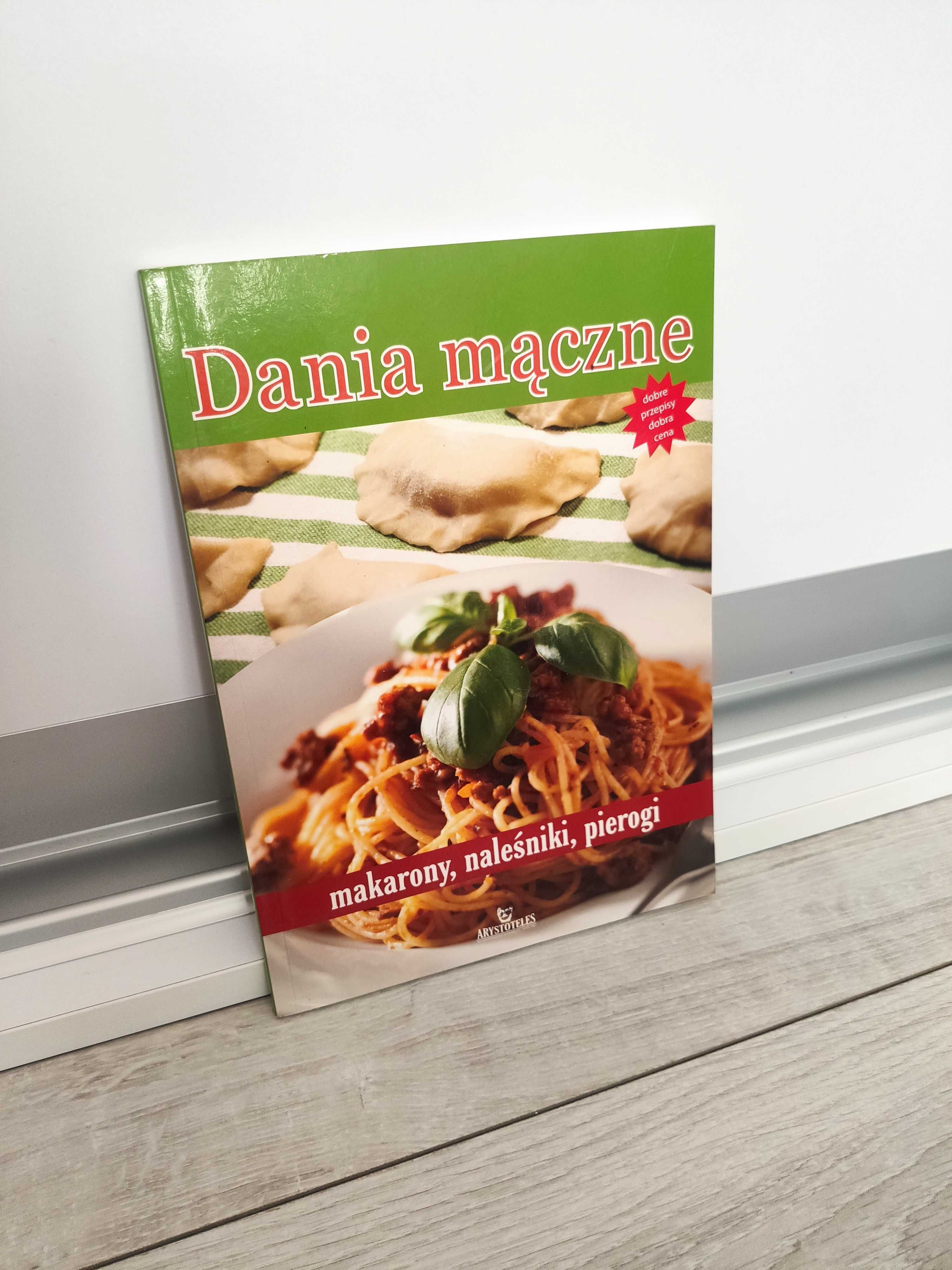 Książka z przepisami "Dania mączne" - makarony naleśniki pierogi pizza