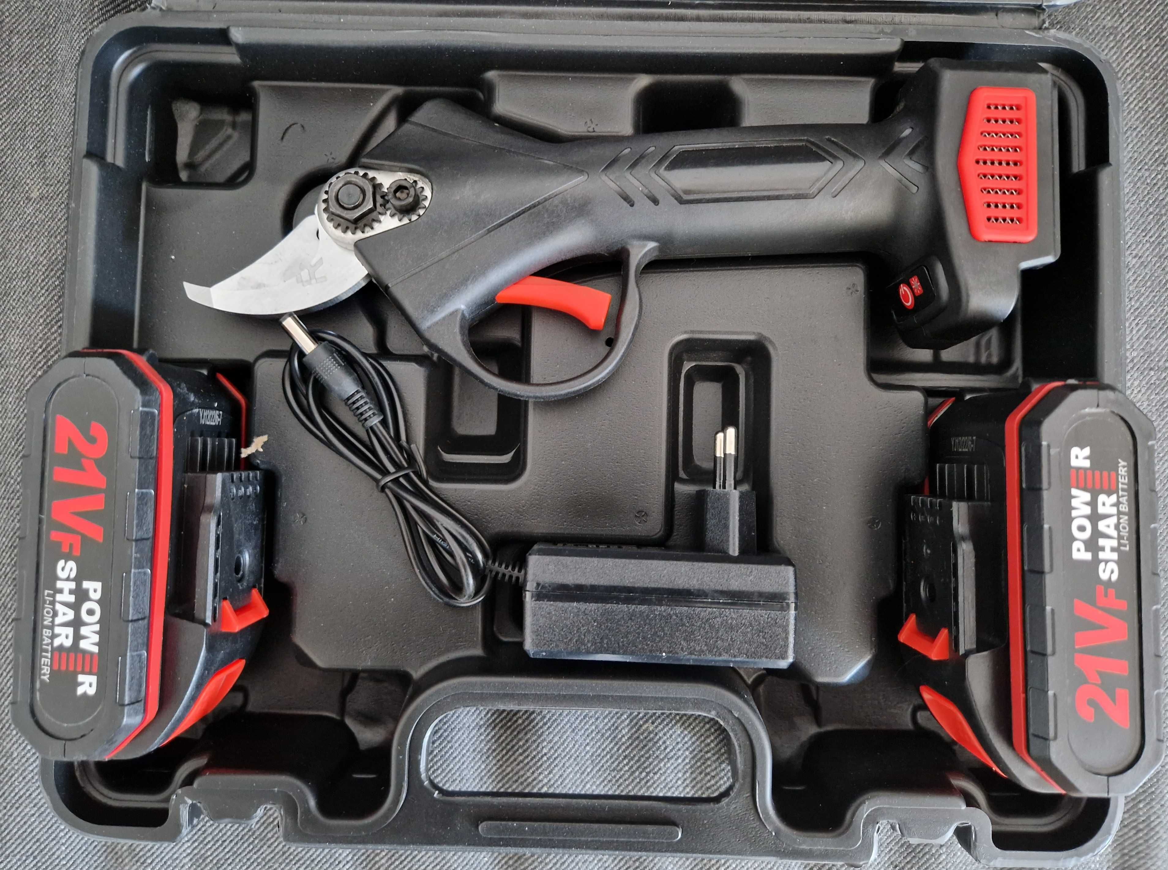 Sekator elektryczny akumulatorowy Geevorks + 2 baterie 21Vf PL