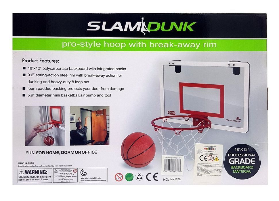 Zestaw Do Koszykówki Dla Dzieci Piłka Tablica