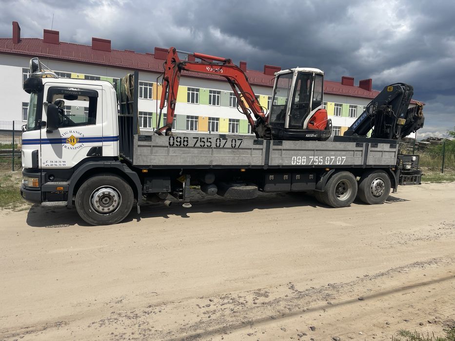 Кран-маніпулятор Франківський район, перевезення, монтаж, демонтаж