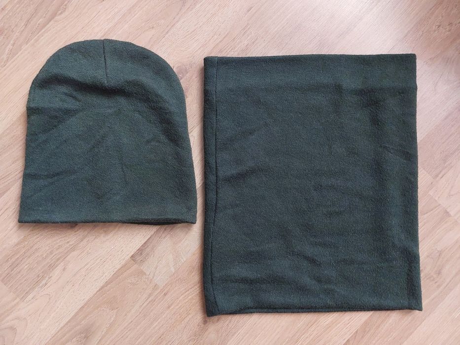 Komplet czapka i komin