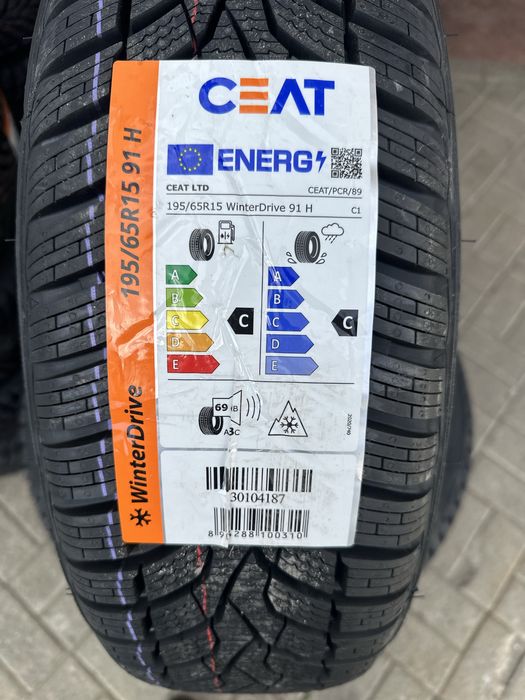 NOWE opony zimowe 195/65R15 Ceat WinterDrive WYSYŁKA