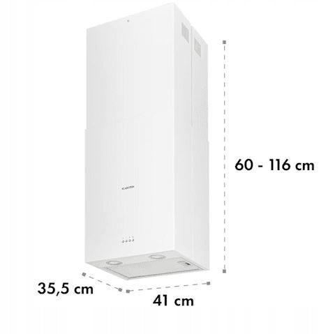 Structura, okap kuchenny, wyciąg/recyrkulacja, 641 m³/h

Cena 545 zł