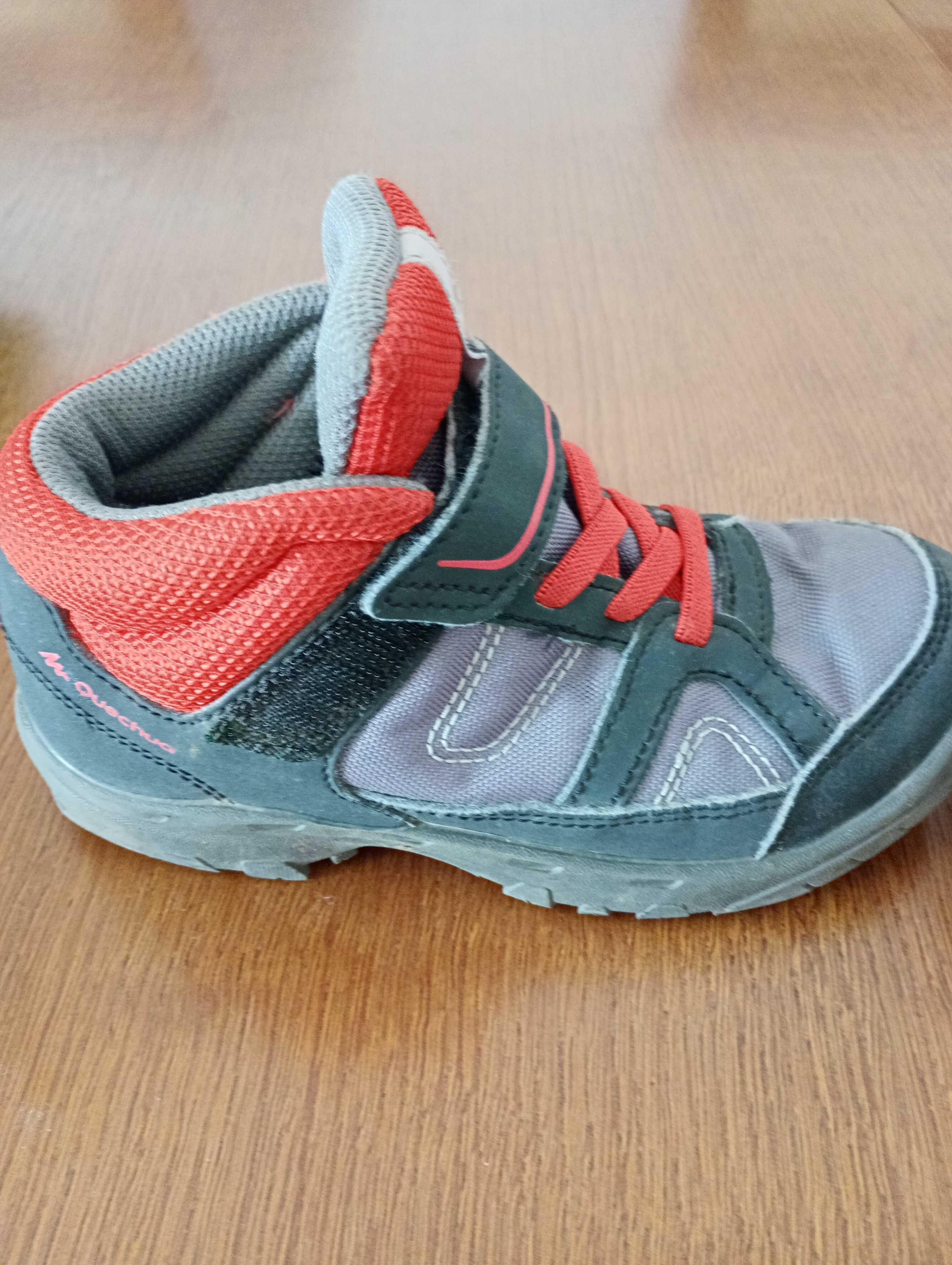 Buty trekkingowe dziecięce Decathlon 29