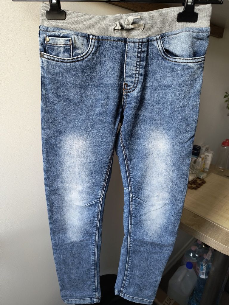 Cool club pepco spodnie jeansowe 140 146 miękki jeans