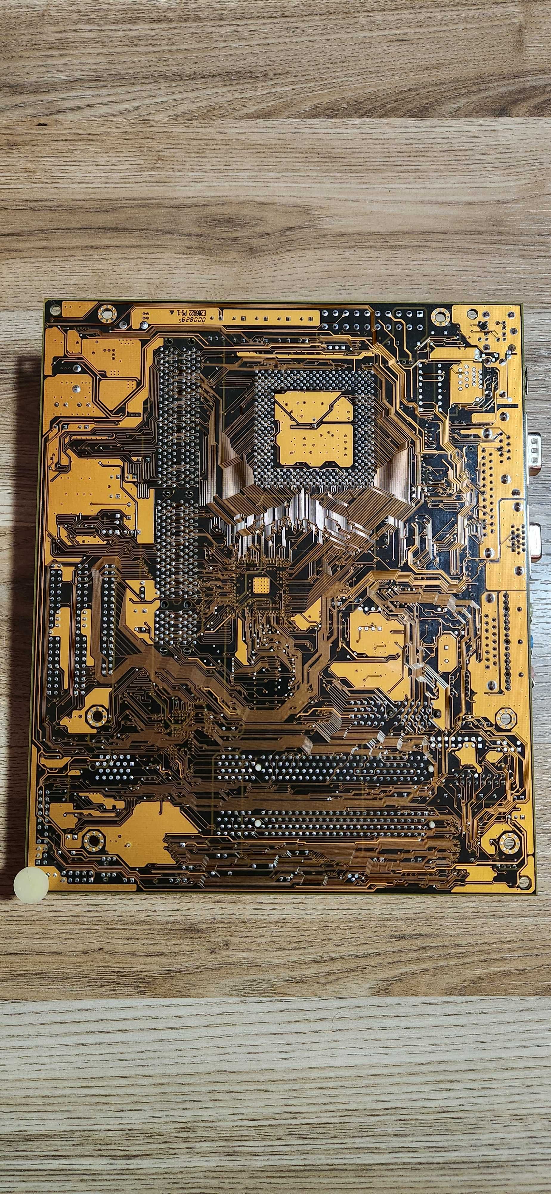 Stara płyta główna P6IWP-Fe(V2.0) + Celeron 566 + 64 SDRAM RETRO PC