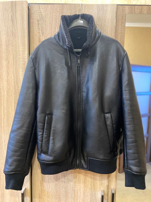 Кожаная куртка Zara