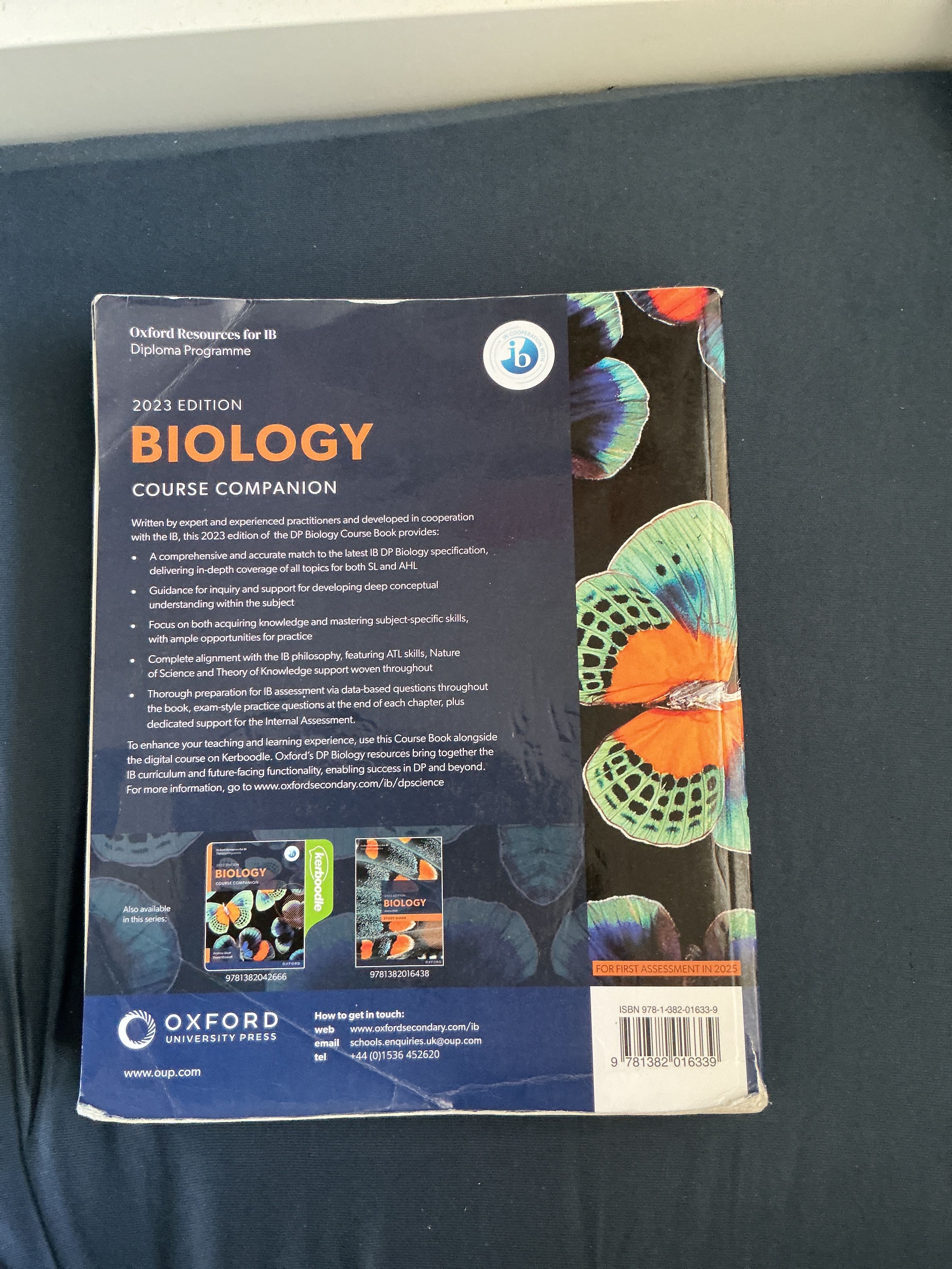 Biology 2023 course companion