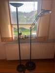 2 lampy halogenowe 180cm wysokości