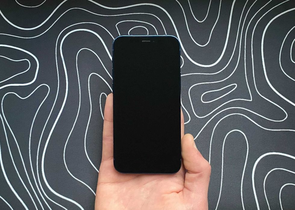 Самый дешевый iPhone 12 MINI - 64 гб - NEVERLOCK - 87% АКБ - BLUE