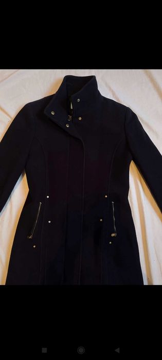 casaco de lã comprido em cashmira Guess by Marciano