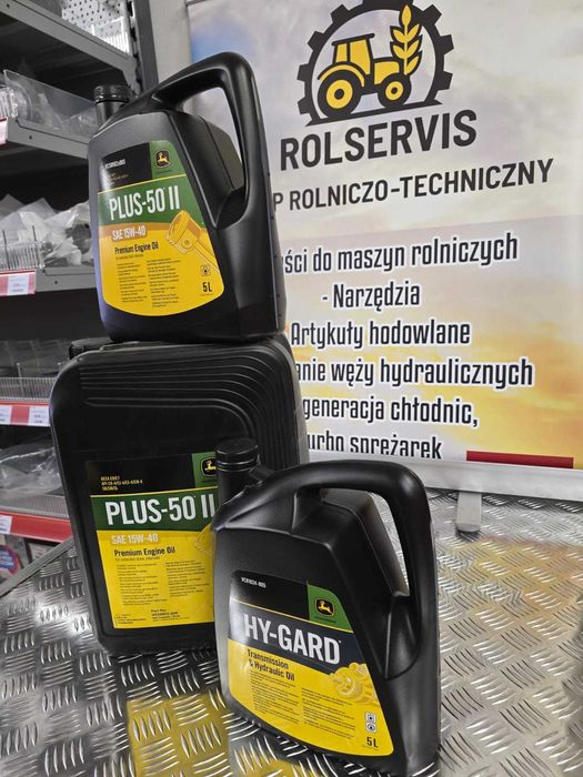 Olej John Deere Hy-Gard 20L – ORYGINAŁ – hydrauliczno-przekładniowy