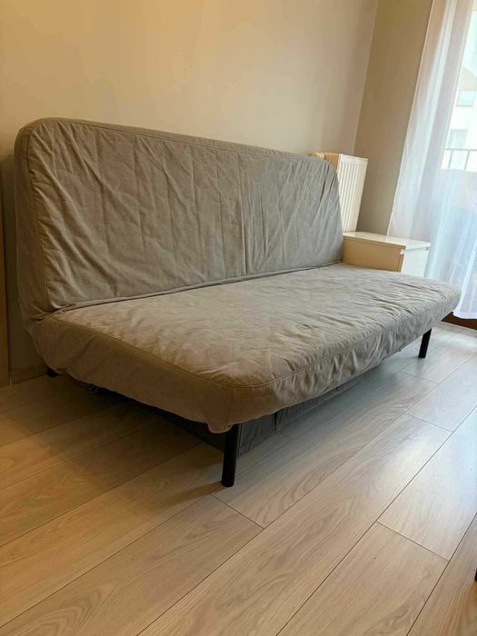 Tapczan sofa kanapa 3-osobowa rozkładana IKEA NYHAMN