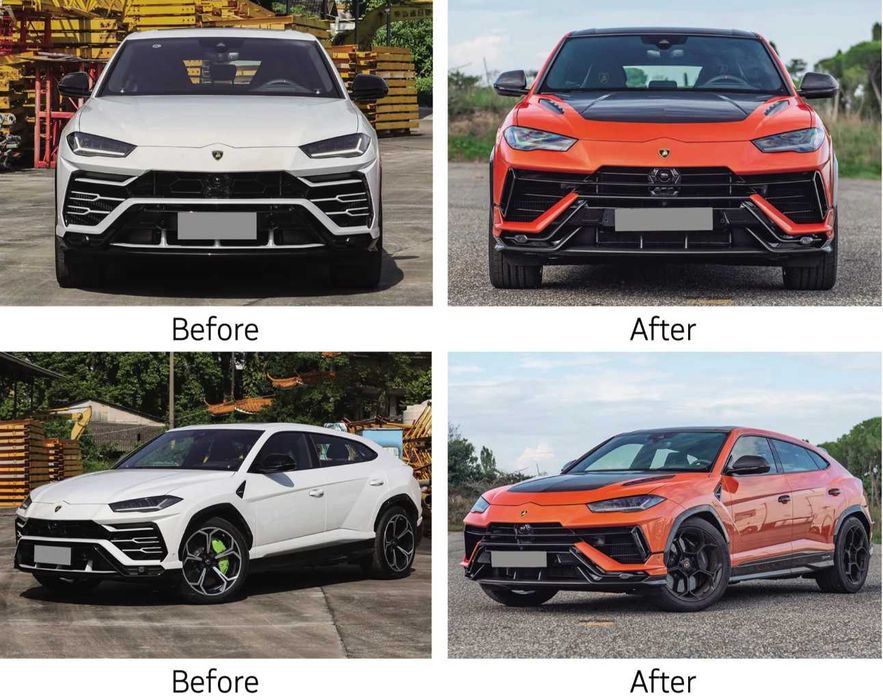 Обвес для Lamborghini Urus 2018+ в кузове Performante 2023+ РЕСТАЙЛИНГ