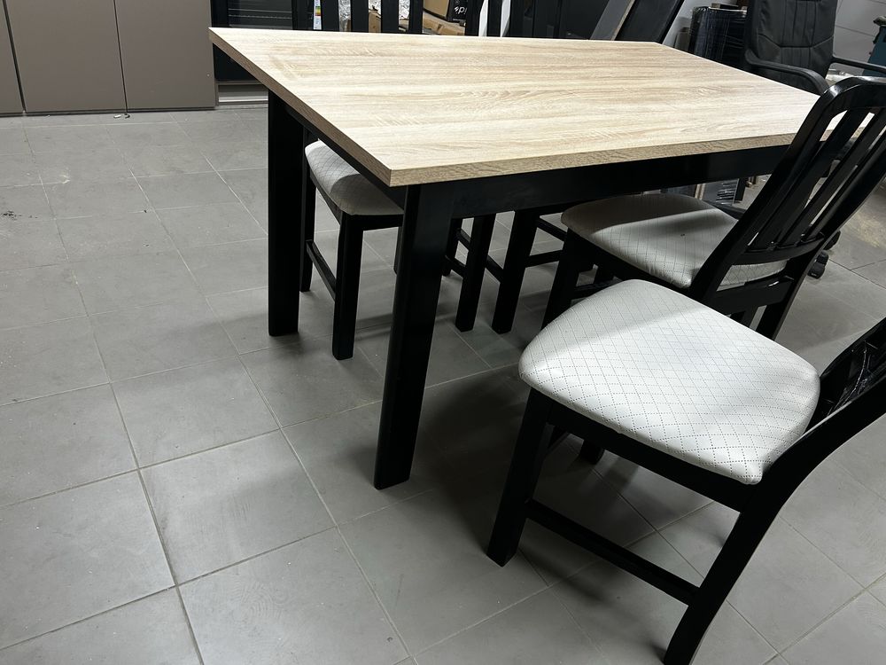 Stol + 4 krzesla 1400* 800