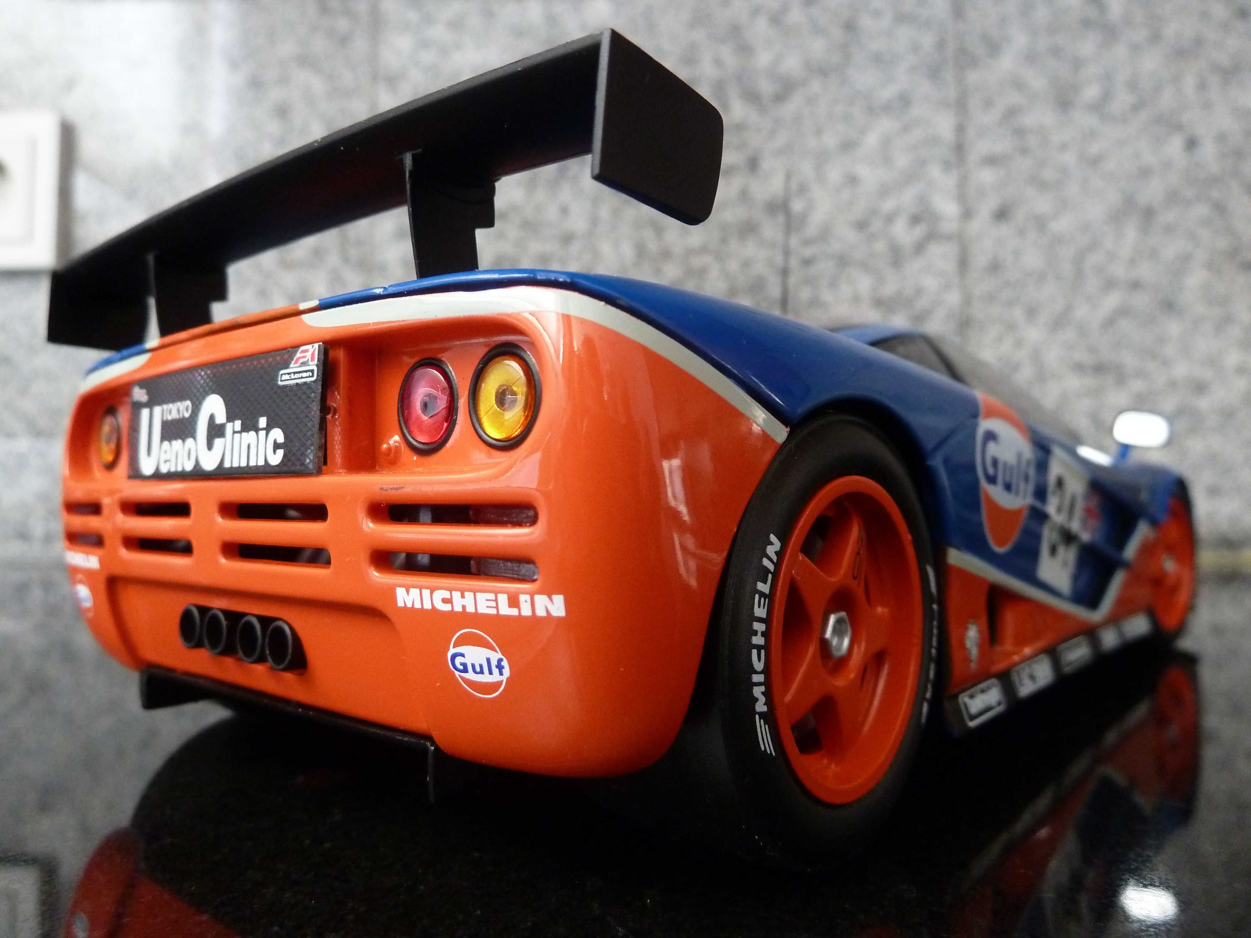 1:18 UT, McLaren F1 GTR, Gulf AutoArt Minichamps