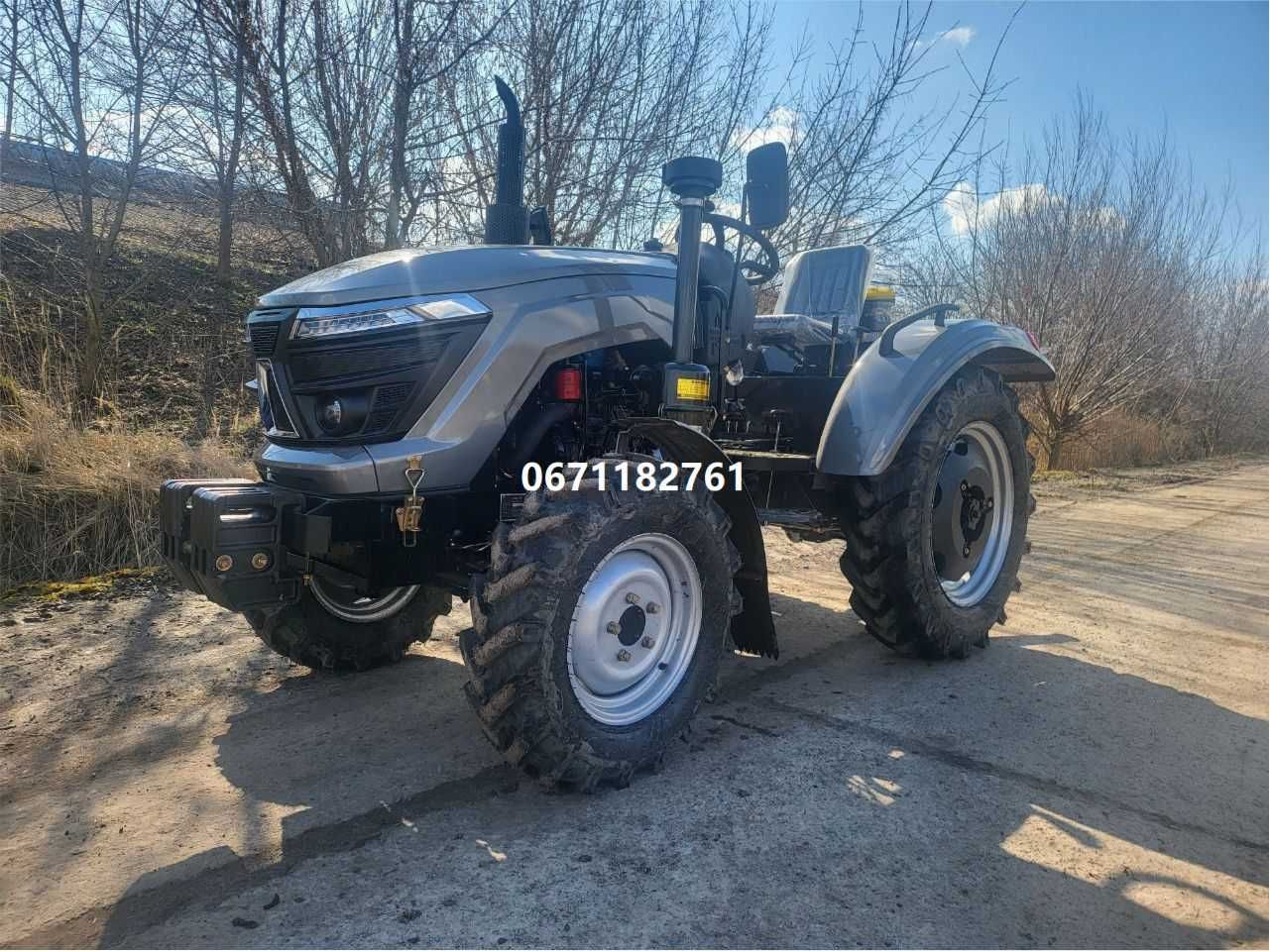Мінітрактор Скаут ТY-254 Реверс 2-х дискове зчеплення доставка в двір