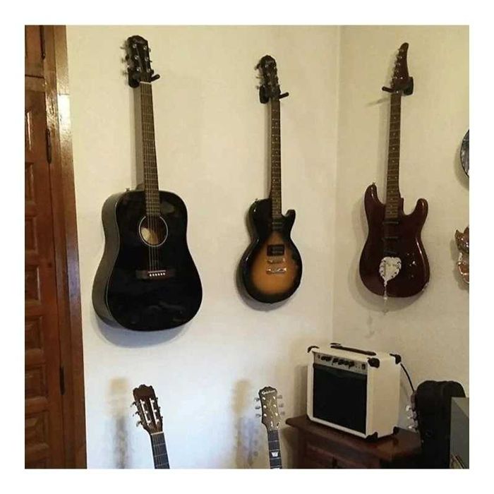 wieszak uchwyt hak gitarowy ścienny na gitarę solidny wytrzymały