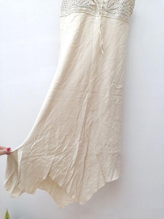 Vestido Creme de estilo vintage