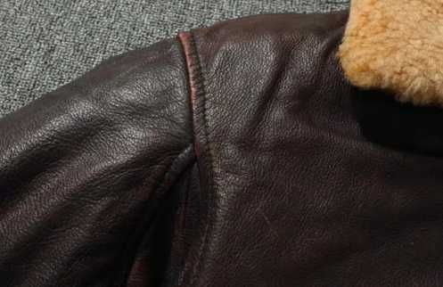 Męska kurtka pilotka prawdziwa naturalna skóra XL