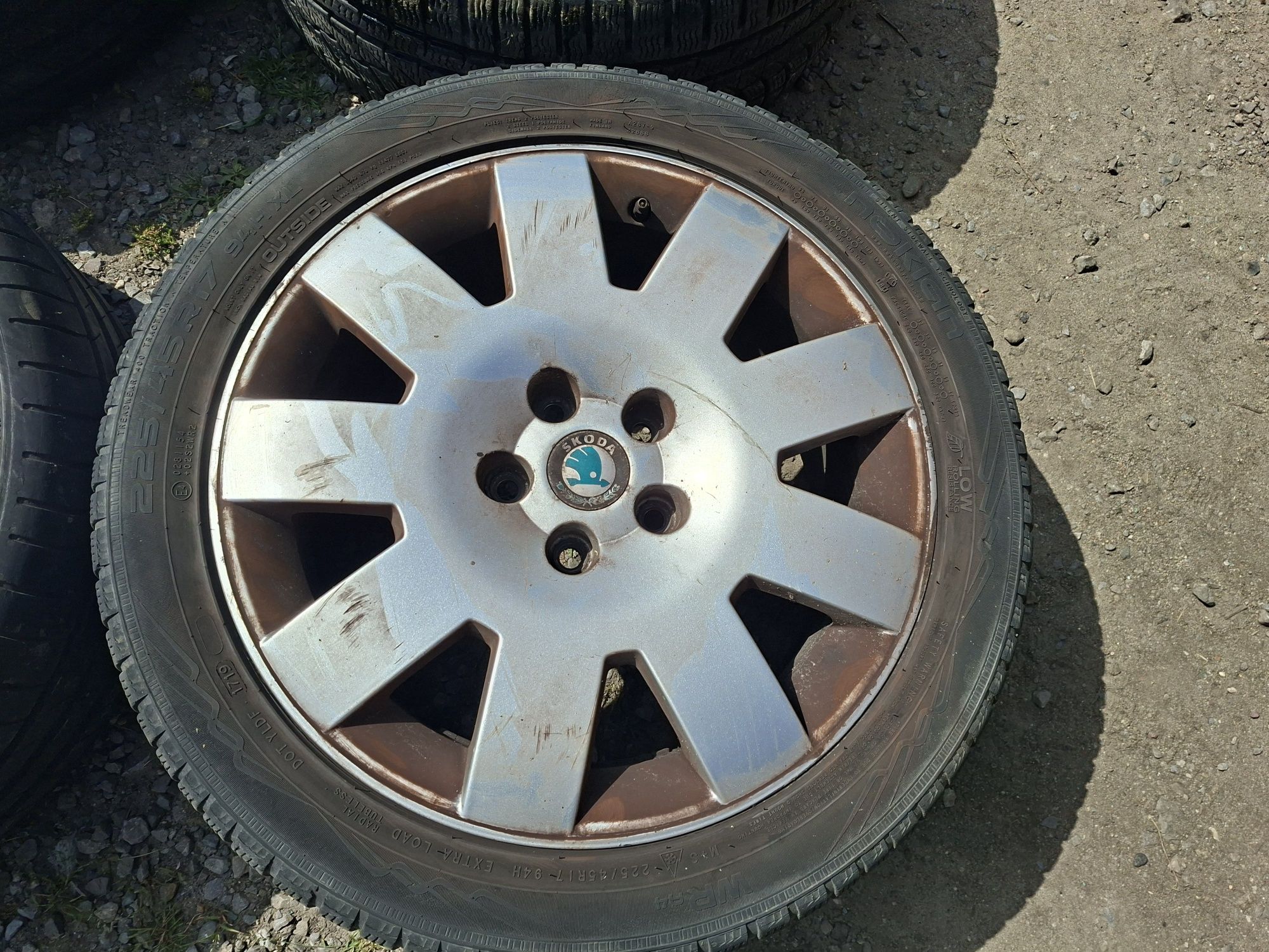 Alufelgi Koła skoda octavia II 5x112 et37 17" a4 a6 passat