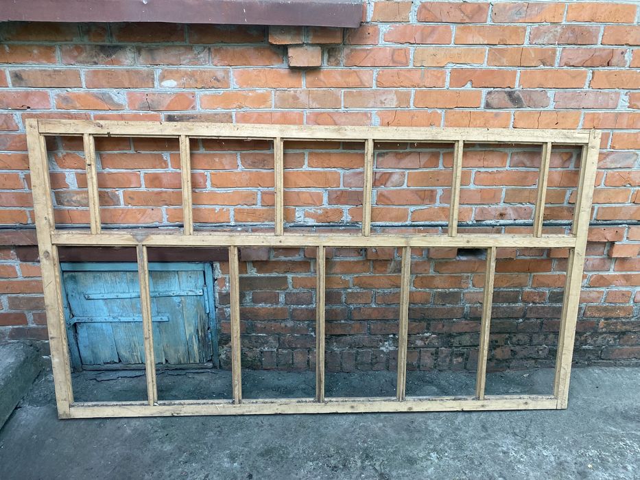 Балкона рама 235/117.5см, для дачі. Оргаліт 2,4*2,15*4