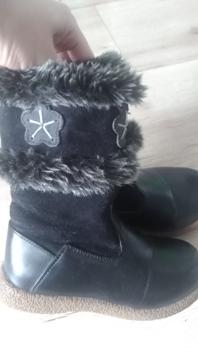 Buty zimowe kozaki  dziewczynki