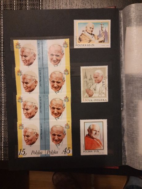 Znaczki pocztowe Jan Paweł II Zestaw 2