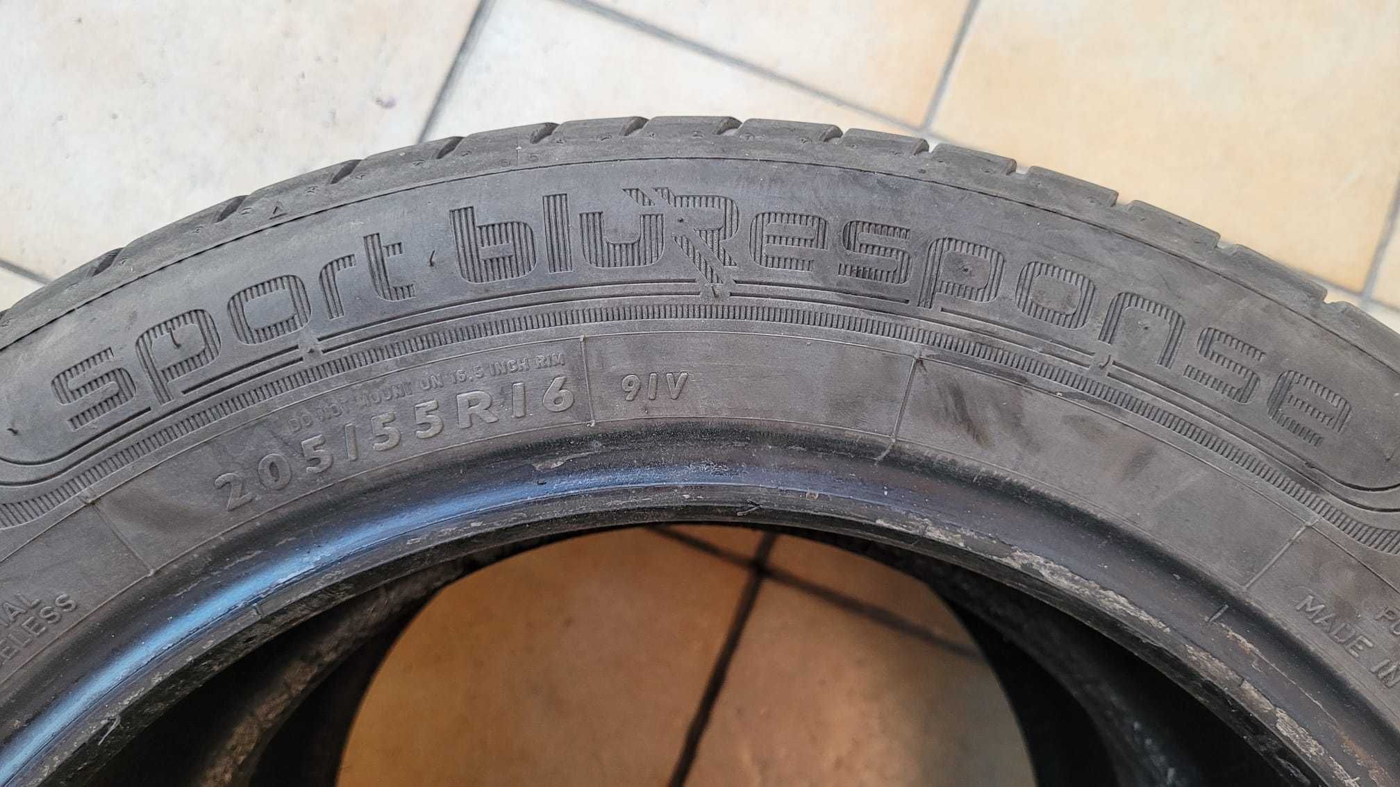Opony  205/55 R16 Dunlop Sport BluResponse 2019