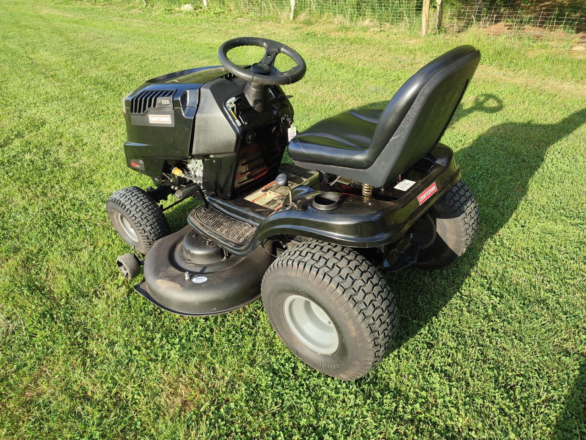 Traktorek kosiarka CRAFTSMAN Briggs Stratton 21km POMPA OLEJU