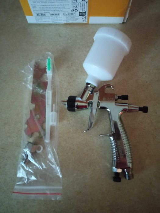 Продам міні краскопульт NTOOLS MP-102 з дюзою 1.0 мм.