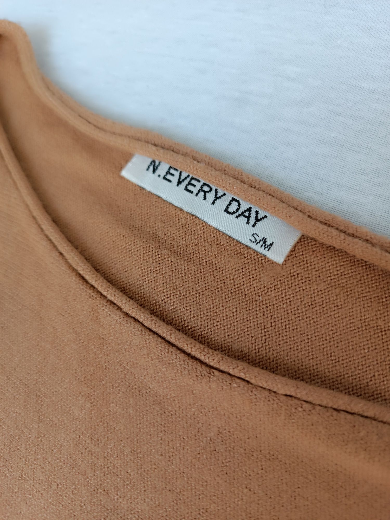 Lekki sweter wiskozowy z modalu i angory oversize S M L
