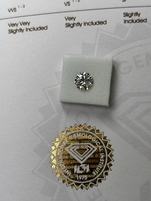 Бриллиант 1.03 ct.cvd